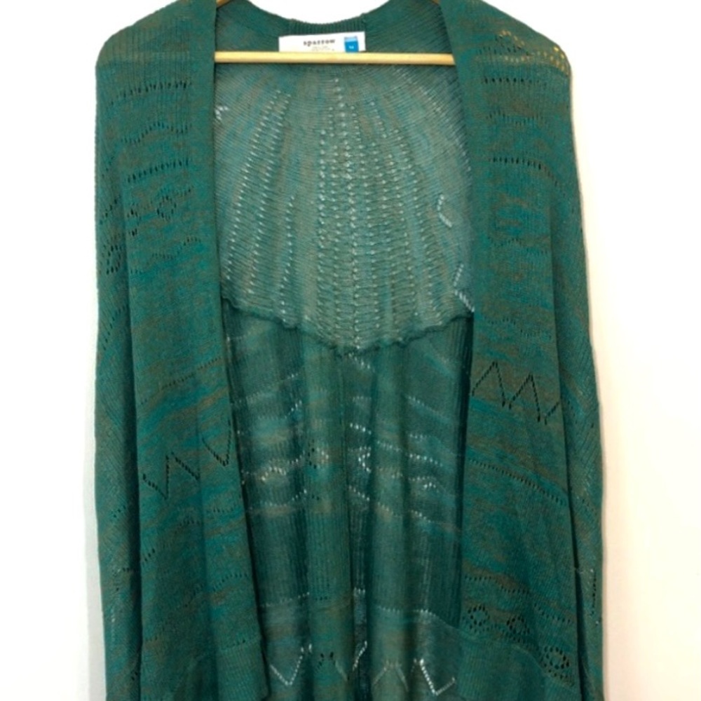 Anthropologie Sparrow Crochet Cardigan